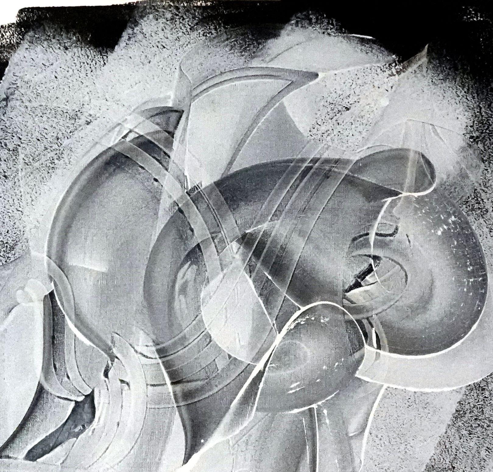 Estasi, Pittura, Acrilico su tela - Painting di Newel Hunter