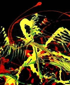 Peinture - Escapist, acrylique sur toile