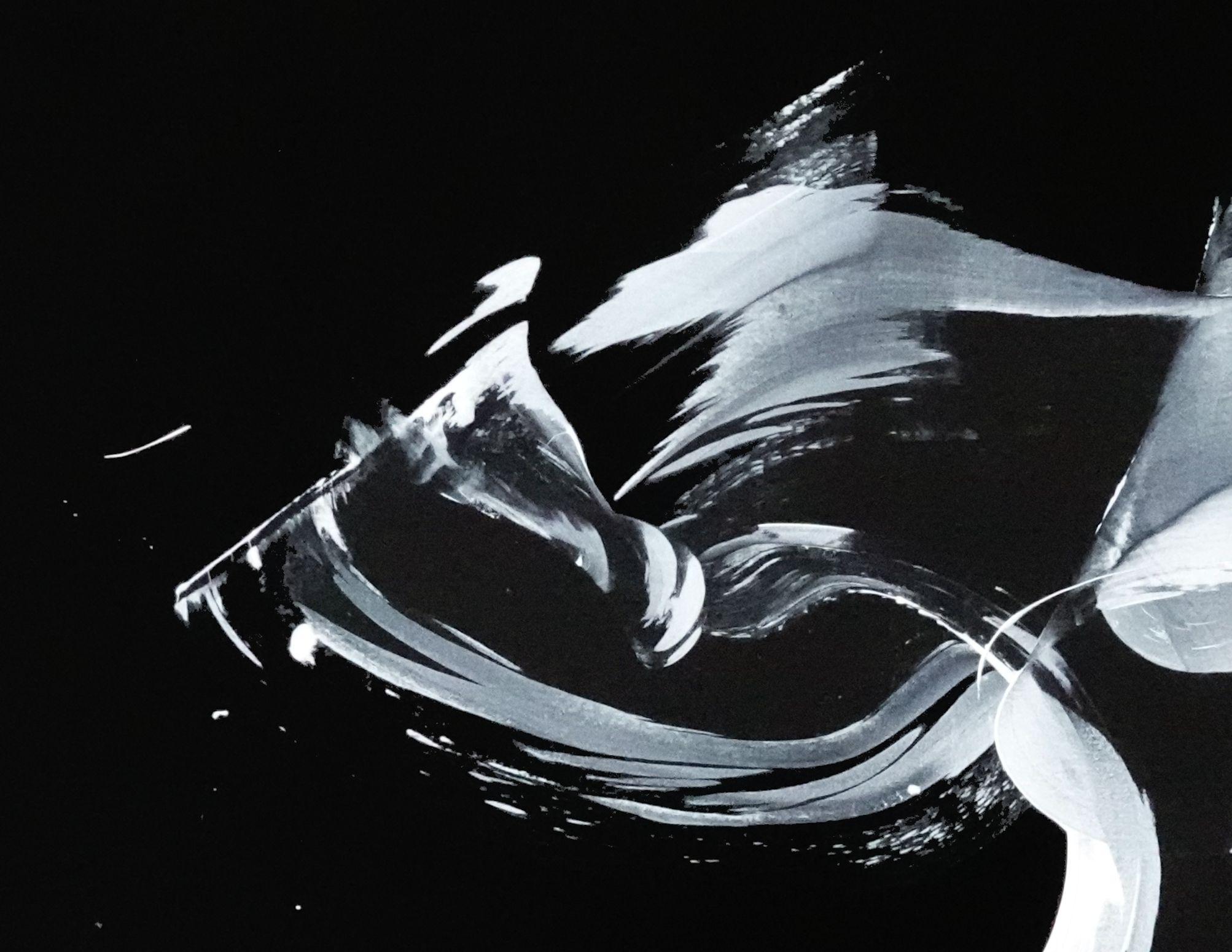 Fast Times, Gemälde, Acryl auf Leinwand (Abstrakt), Painting, von Newel Hunter