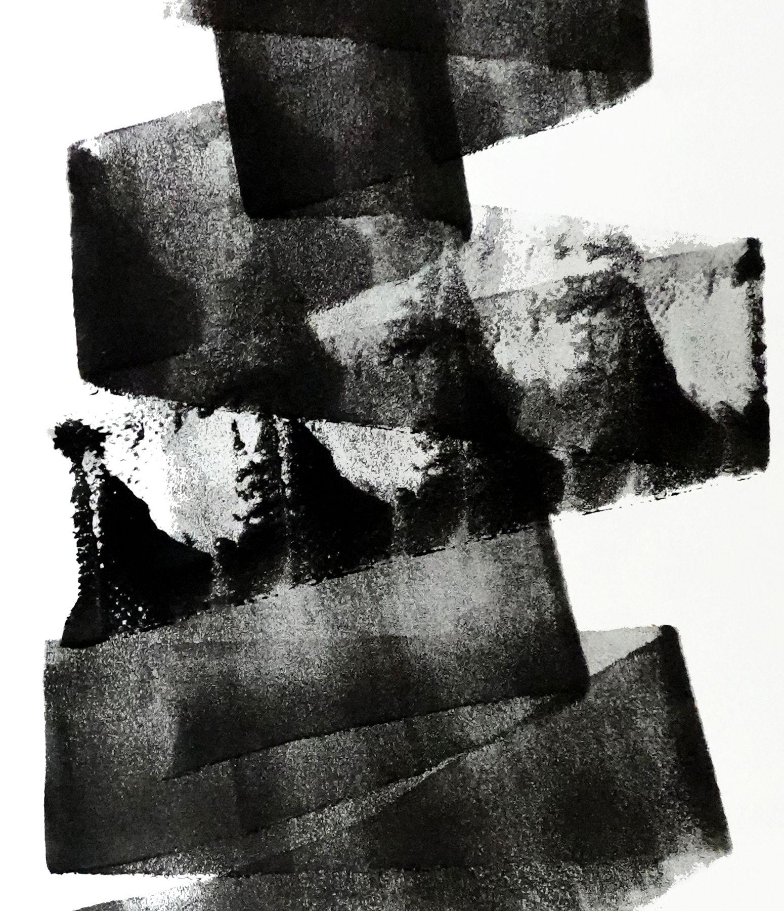 Film Noir, Pittura, Acrilico su tela - Painting di Newel Hunter