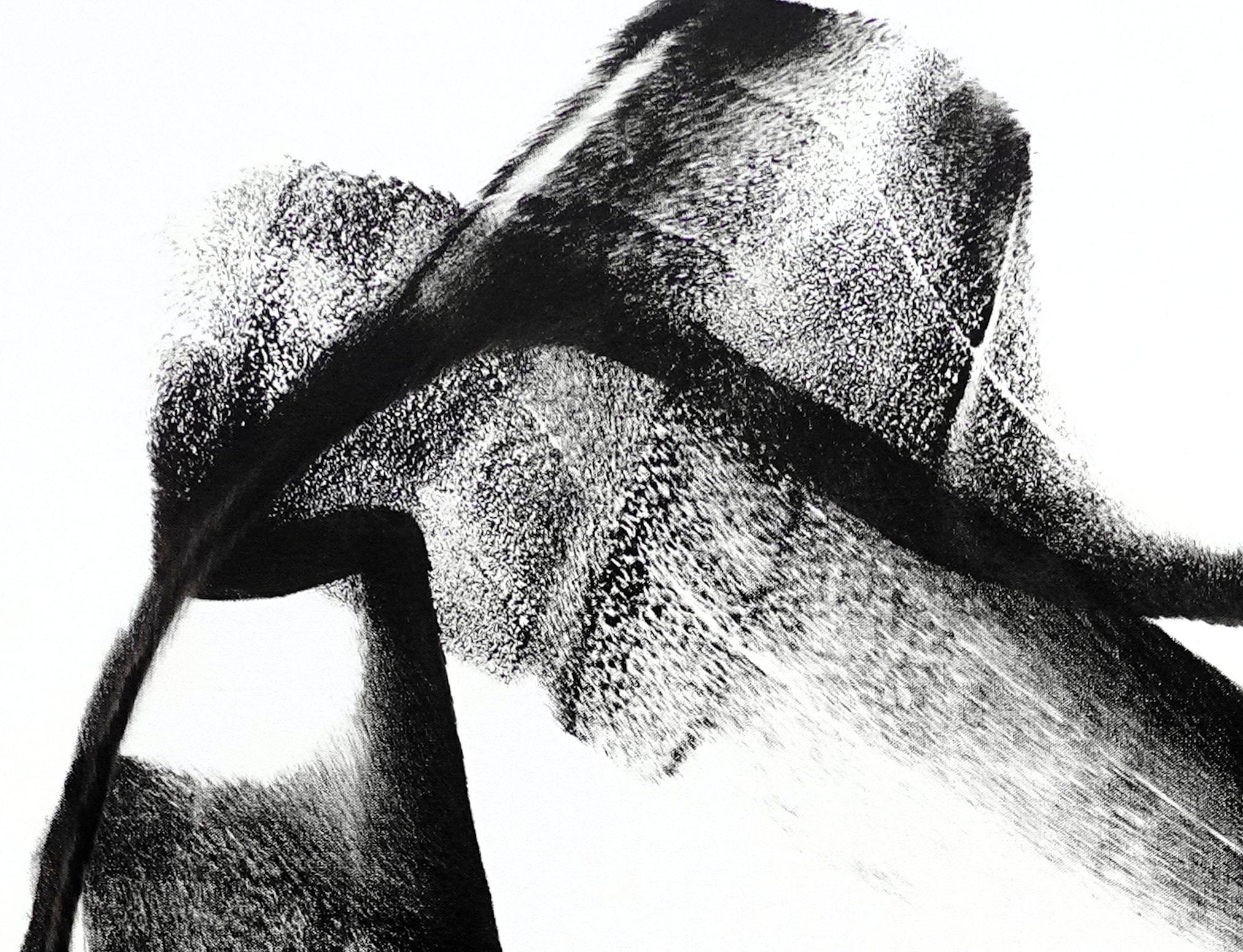 Footloose, Pittura, Acrilico su tela - Painting Astratto di Newel Hunter
