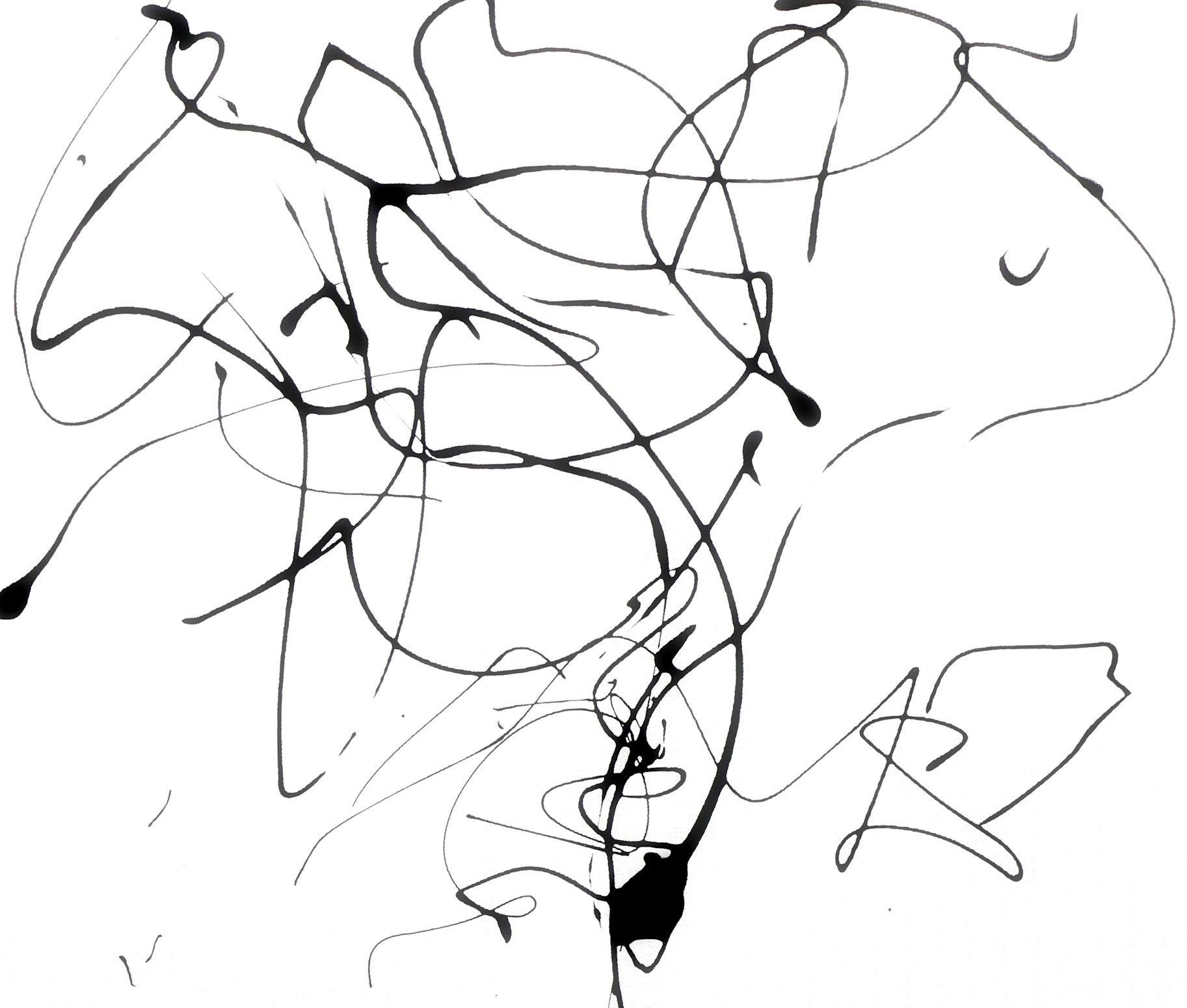 Süß, Gemälde, Acryl auf Leinwand – Painting von Newel Hunter