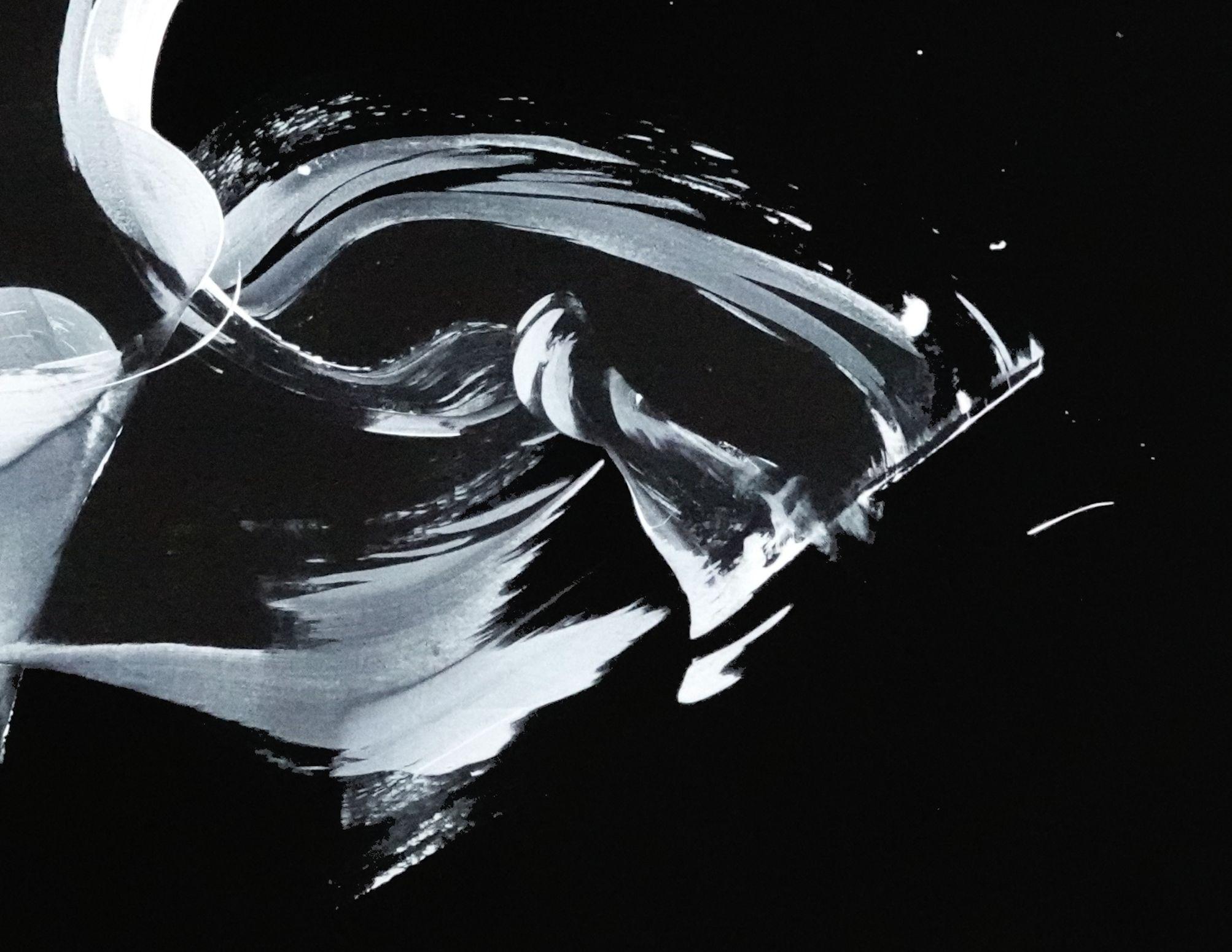 Full Throttle, Pittura, Acrilico su tela - Painting di Newel Hunter