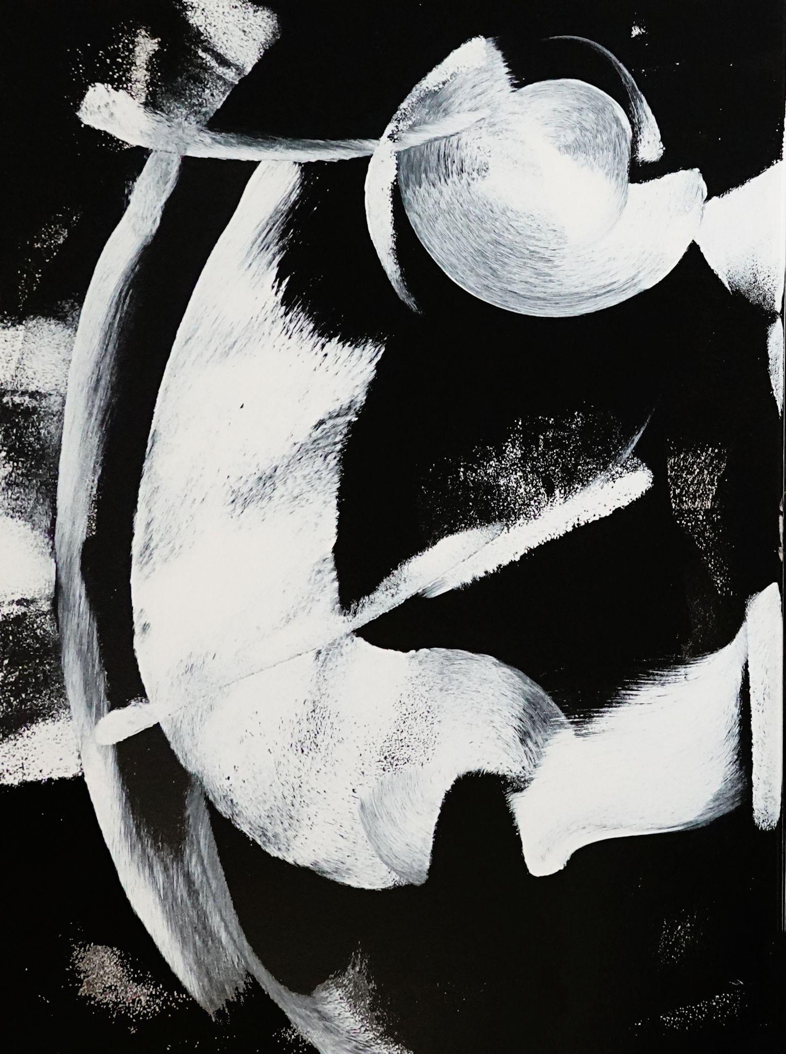 Dittico Hide & Seek, Pittura, Acrilico su tela - Painting di Newel Hunter