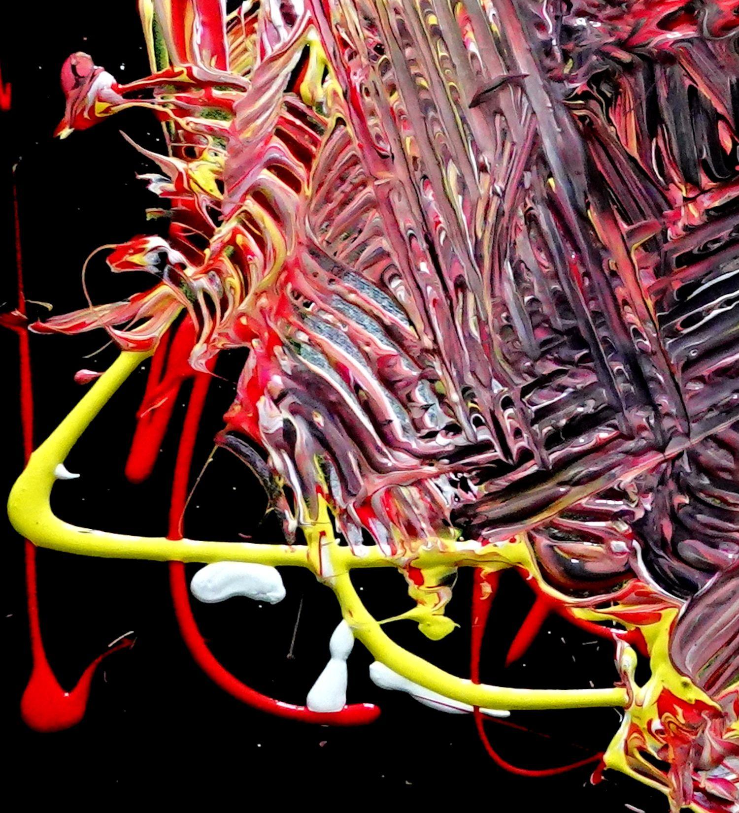 Hot Wired, Painting, Acrylic on Canvas For Sale 3