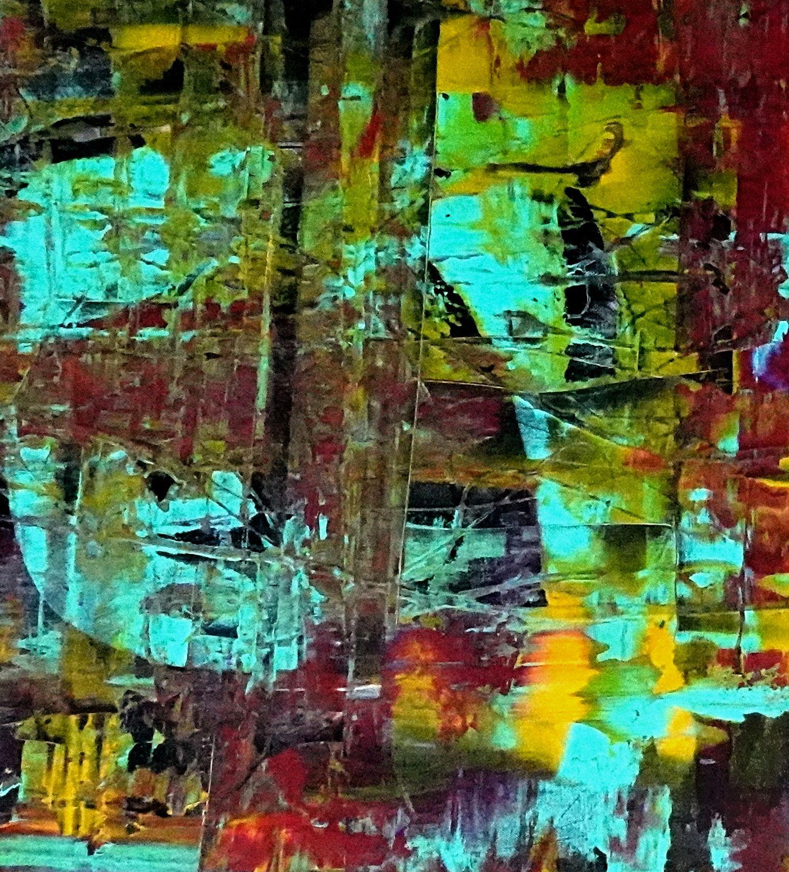 Never a Dull Moment, Painting, Acrylic on Canvas For Sale 1