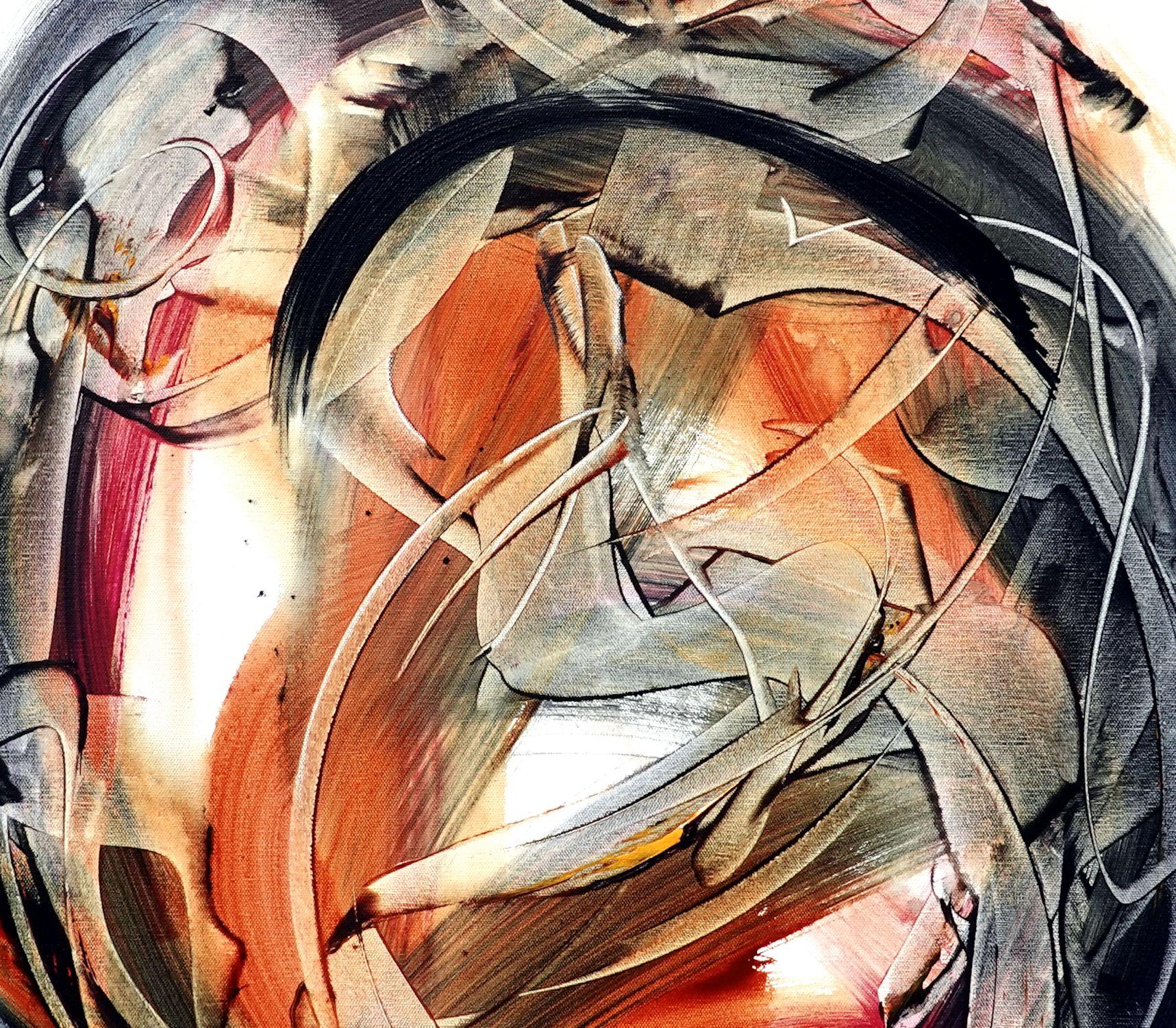 Nowhere to Go, Pittura, Acrilico su tela - Painting di Newel Hunter