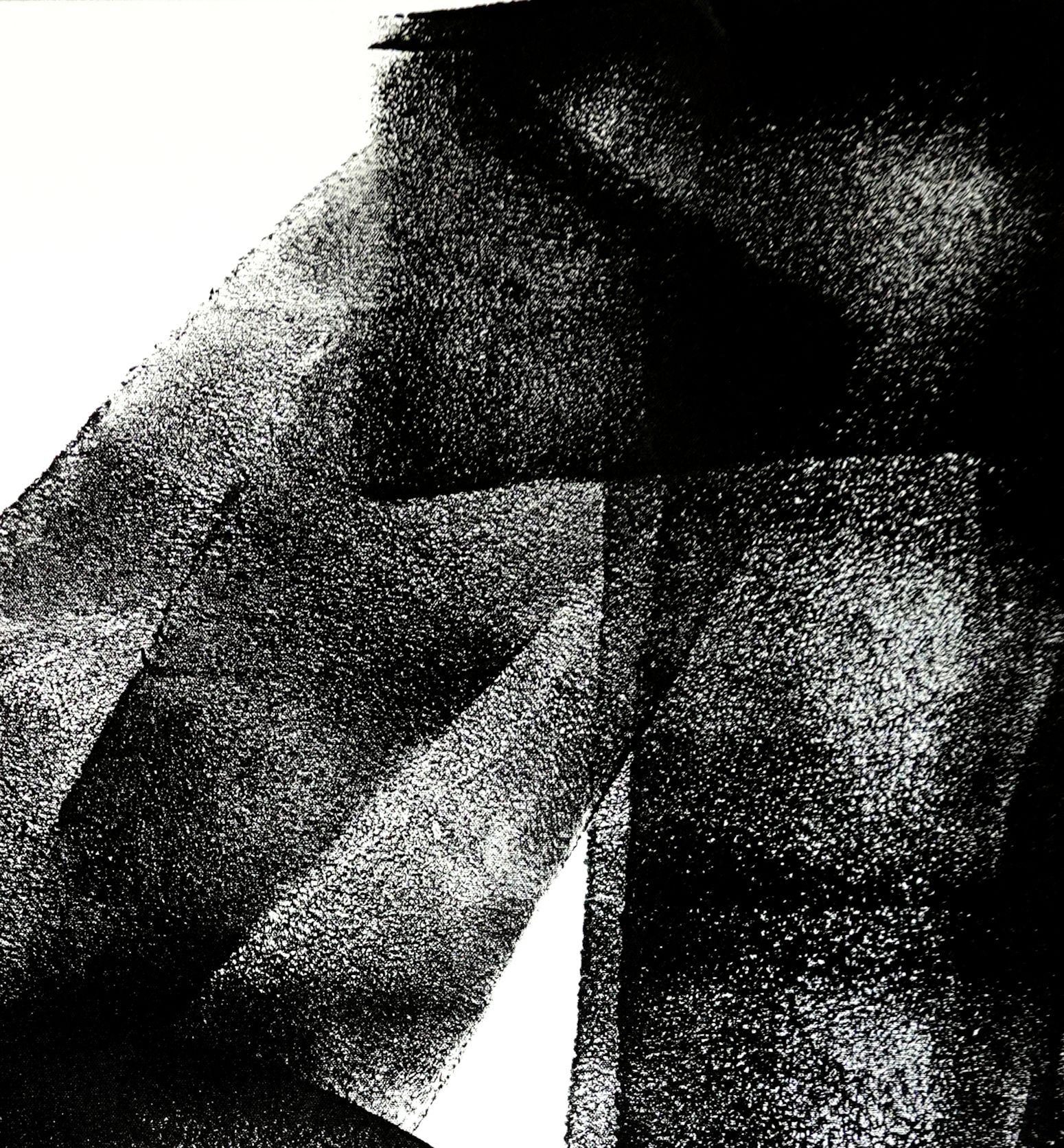 Off Center, Pittura, Acrilico su tela - Painting di Newel Hunter