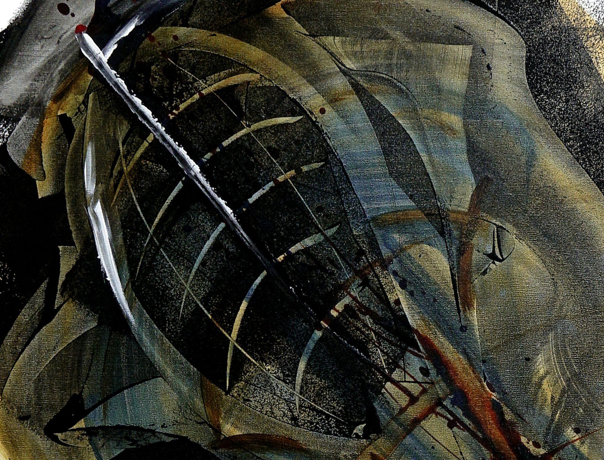 Vecchia magia, Pittura, Acrilico su tela - Painting di Newel Hunter