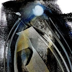 Una vez en la luna azul, Pintura, Acrílico sobre lienzo