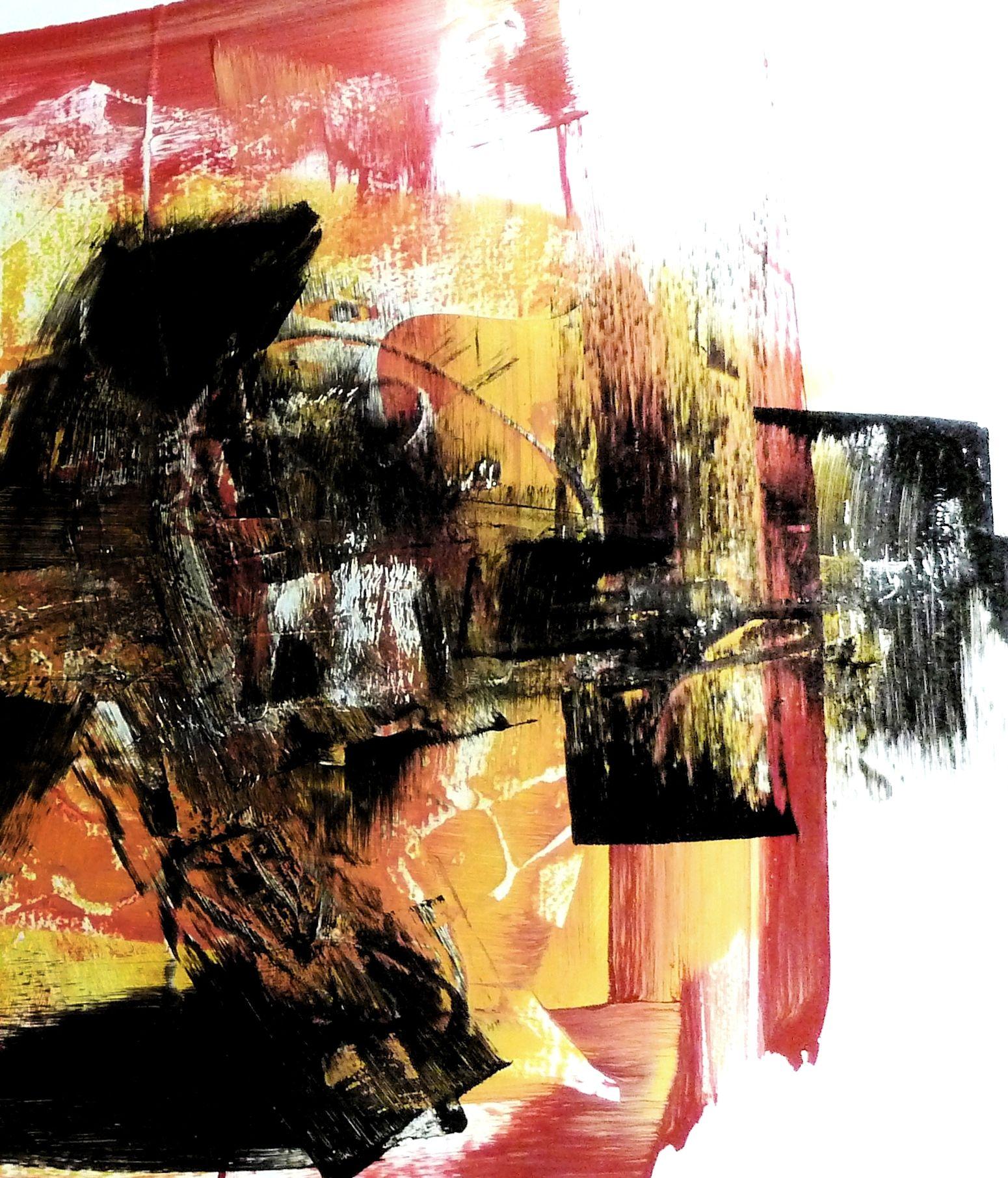 Vite passate, Pittura, Acrilico su tela - Painting di Newel Hunter