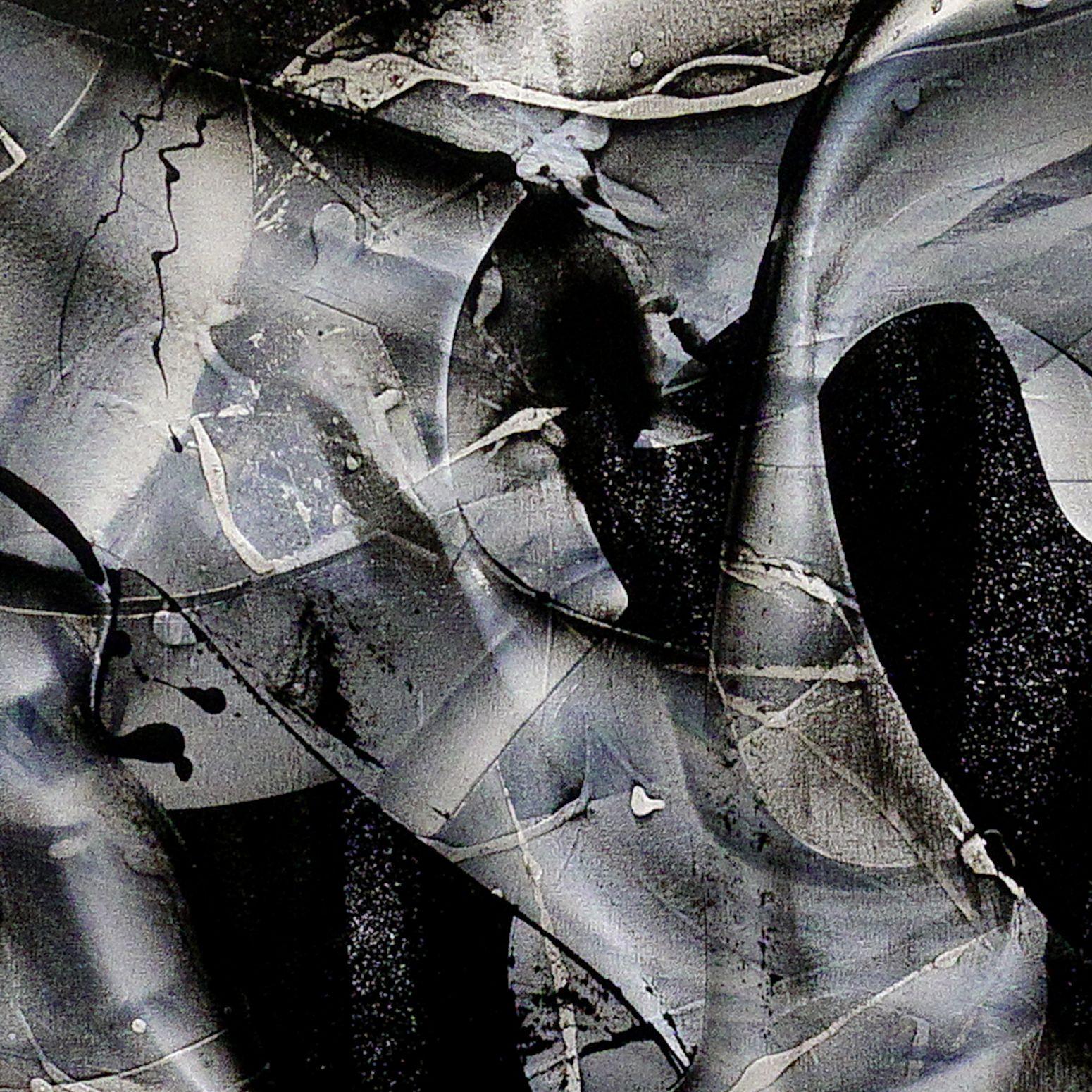 Poseída, Pintura, Acrílico sobre lienzo - Painting Abstracto de Newel Hunter