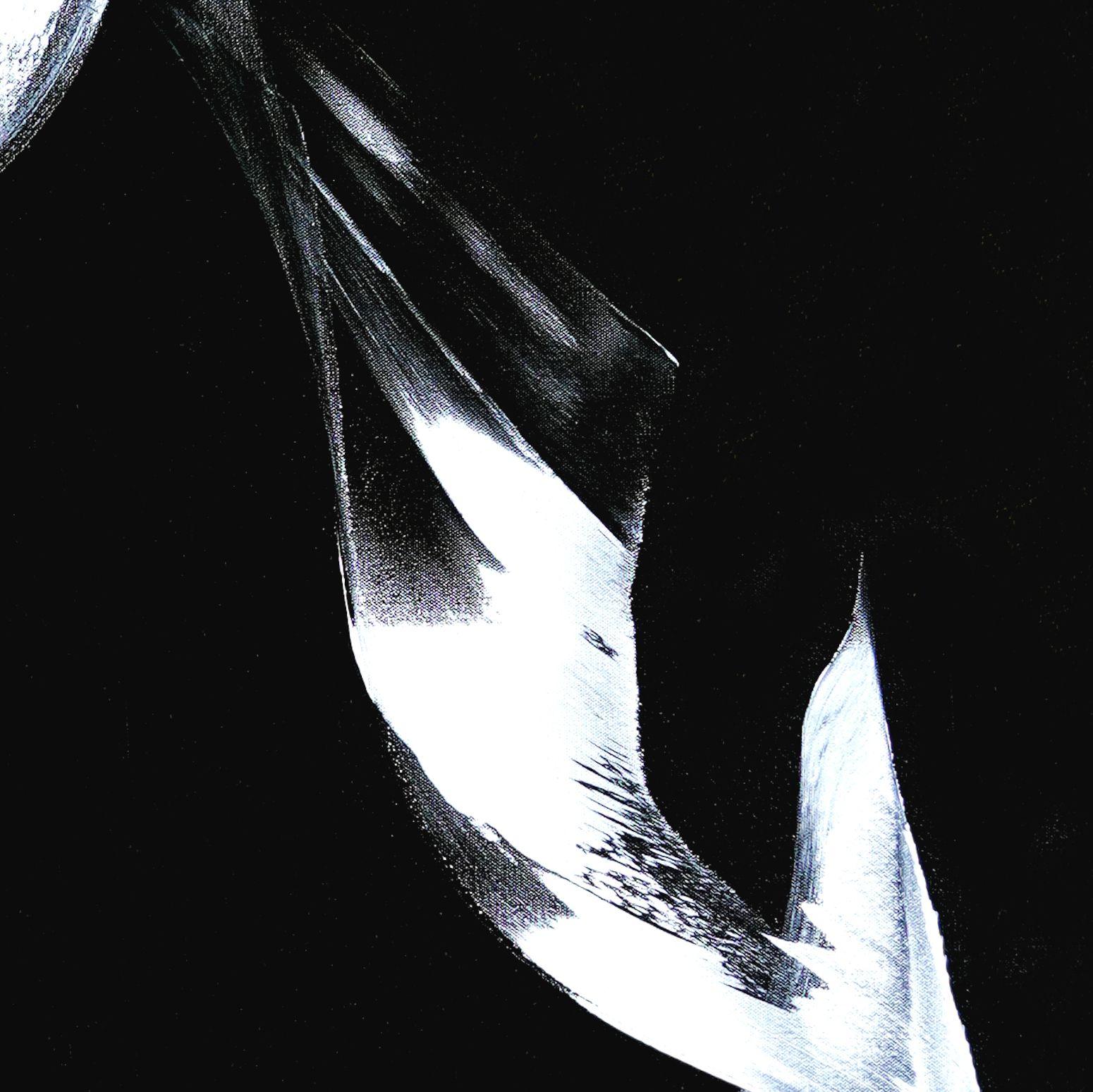 Liberado, Pintura, Acrílico sobre lienzo - Painting Abstracto de Newel Hunter