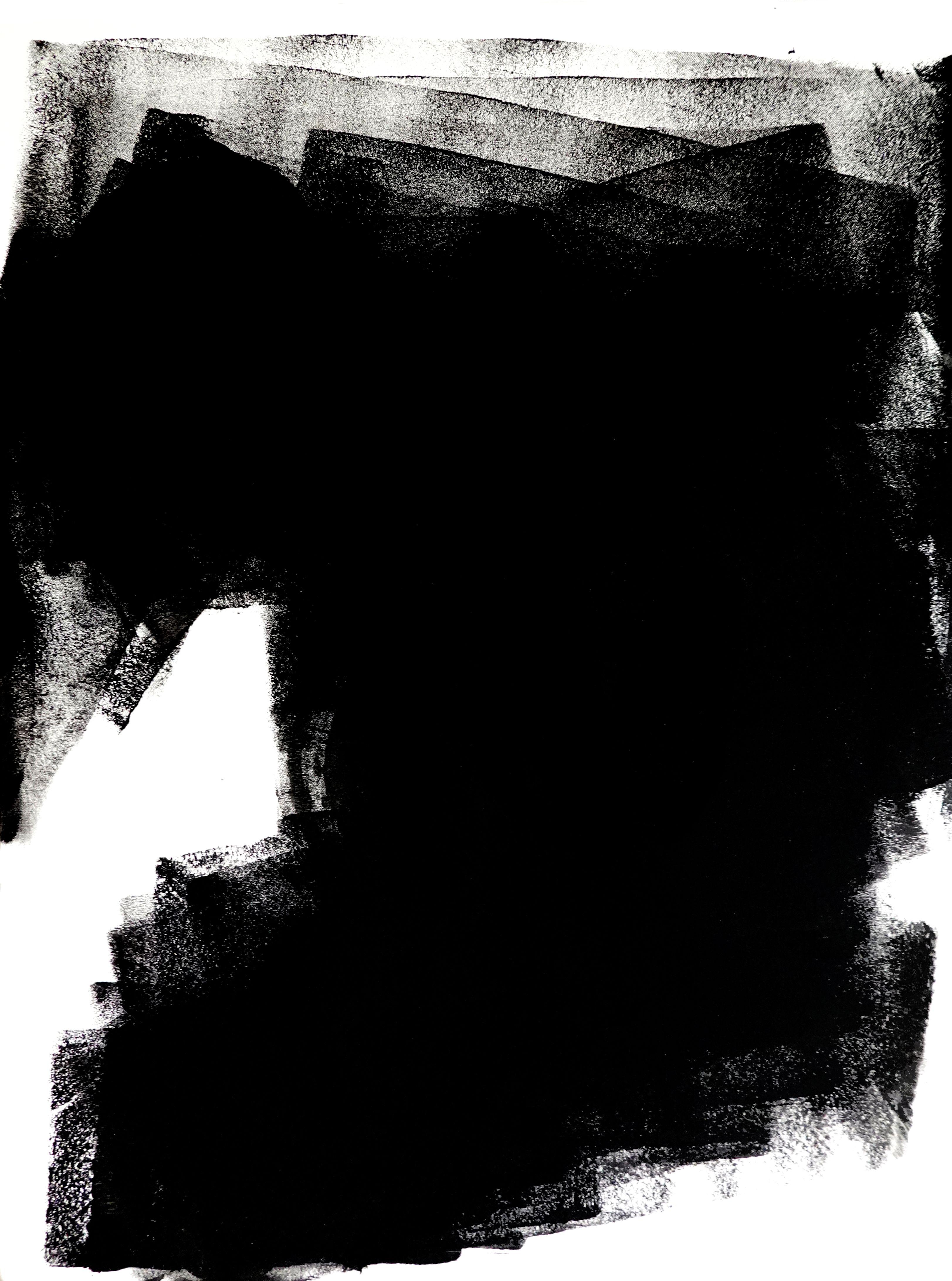 Abstract Painting di Newel Hunter - Rock Solid, Pittura, Acrilico su tela