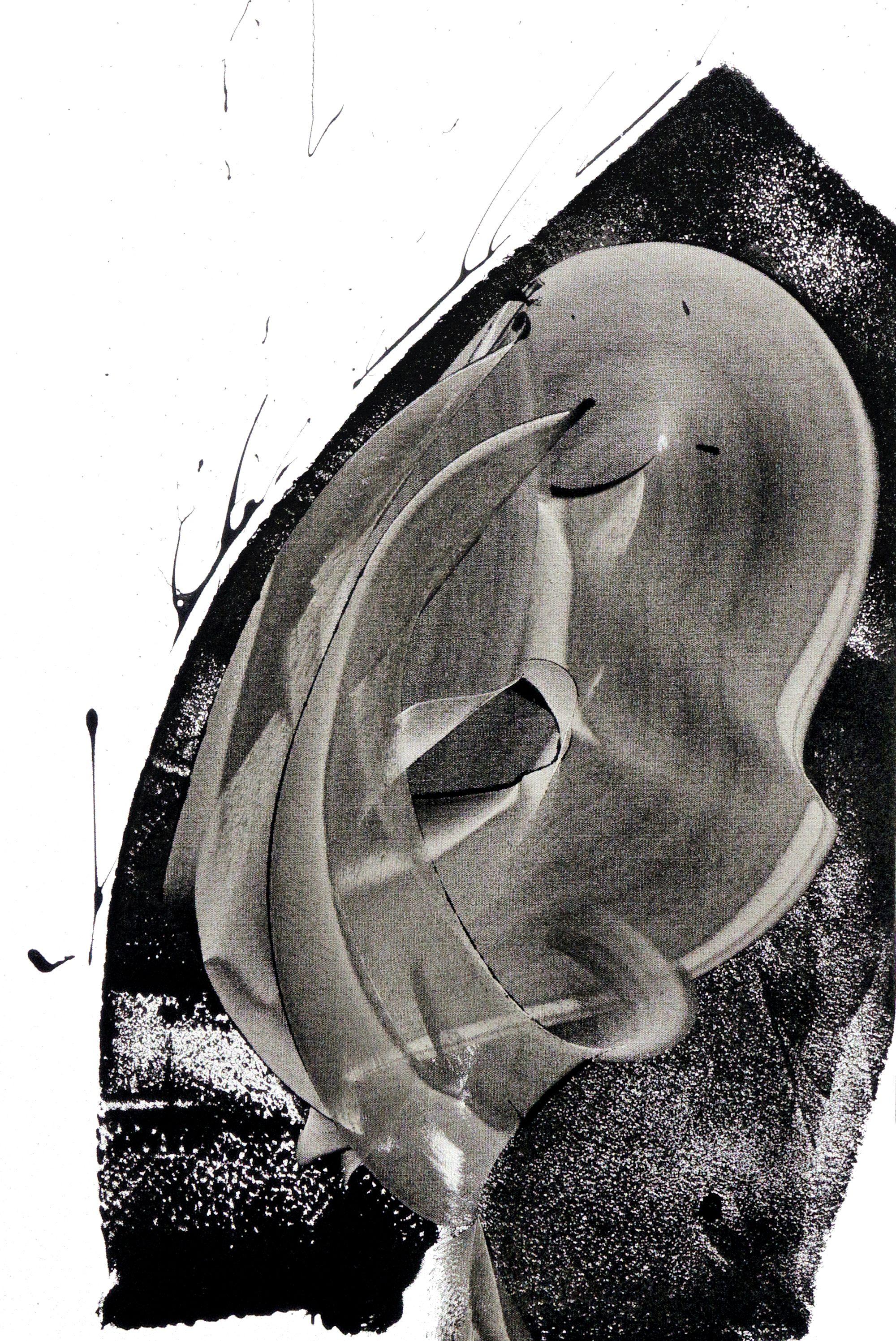 Abstract Painting di Newel Hunter - Safe & Soung, Pittura, Acrilico su tela