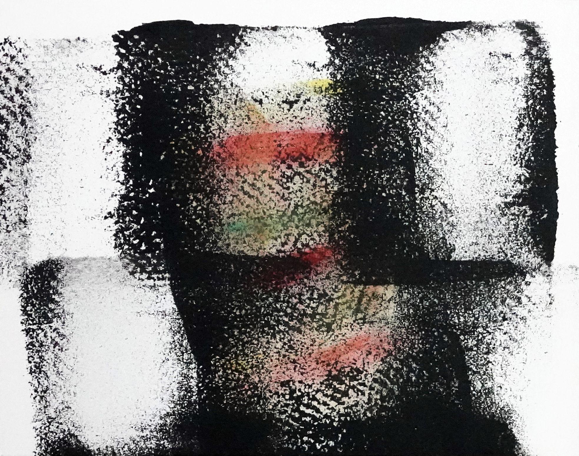 Showoff, Pittura, Acrilico su tela - Painting di Newel Hunter