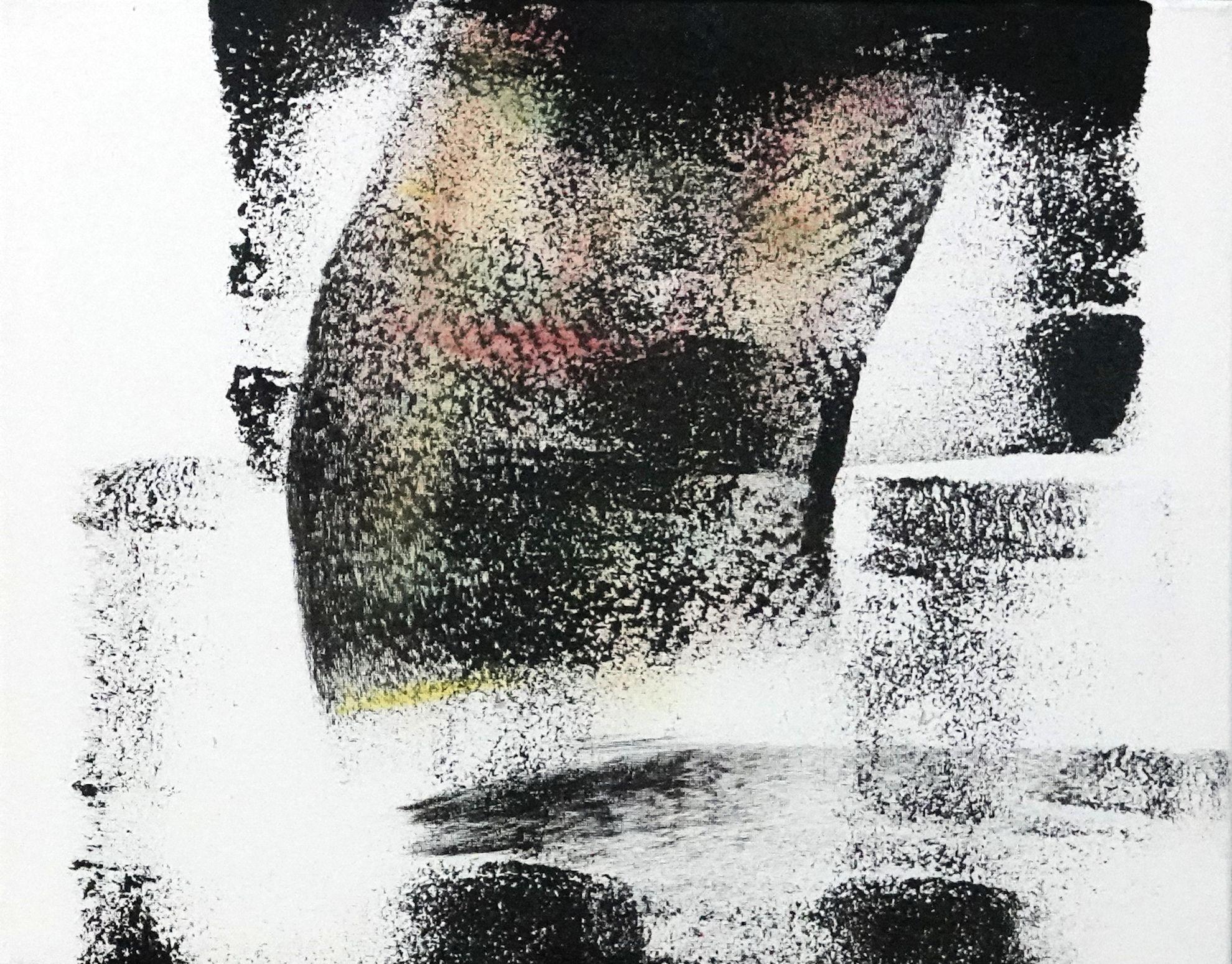 Showoff, Pittura, Acrilico su tela - Painting Astratto di Newel Hunter