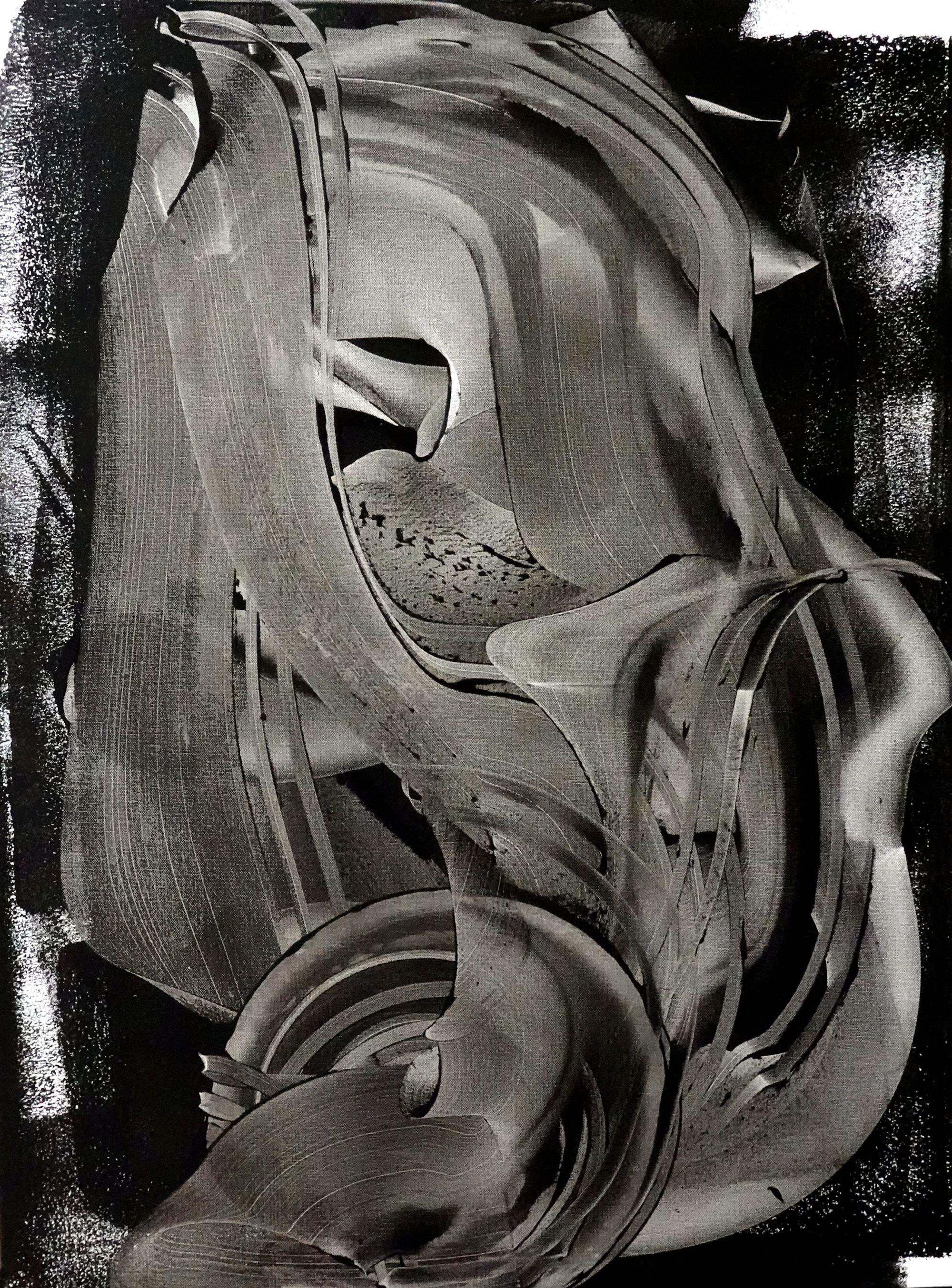 Abstract Painting di Newel Hunter - Smooth Operator, Pittura, Acrilico su tela