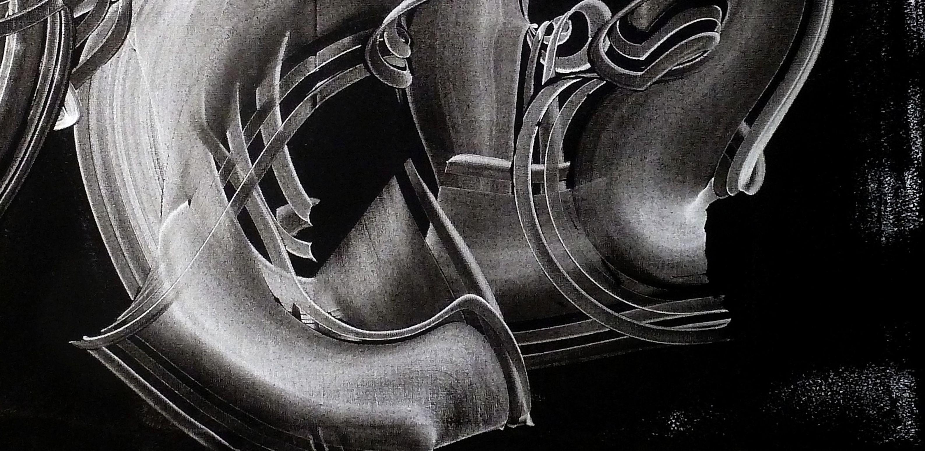 Suono surround, Pittura, Acrilico su tela - Painting di Newel Hunter