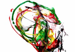 Taming the Dragon, Painting, Acrylic on Canvas