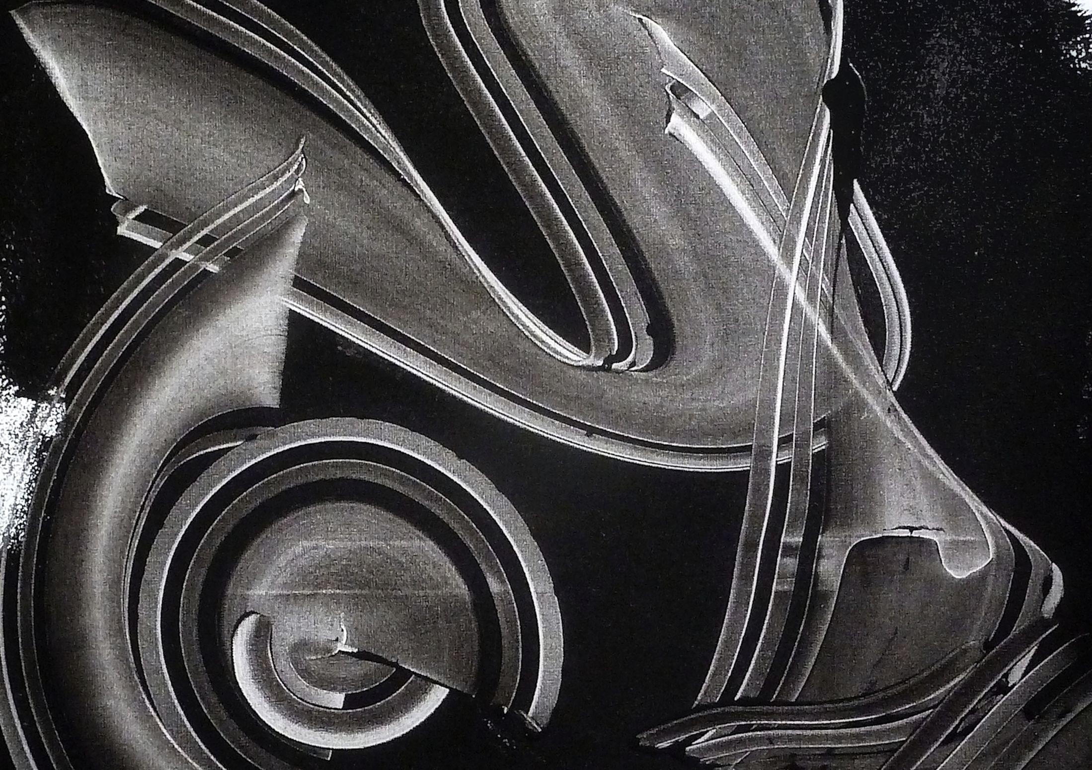 L'abbraccio, Pittura, Acrilico su tela - Painting di Newel Hunter