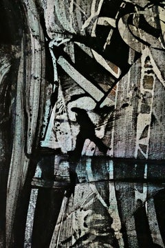 The Running Man, Painting, Acrylic on Canvas