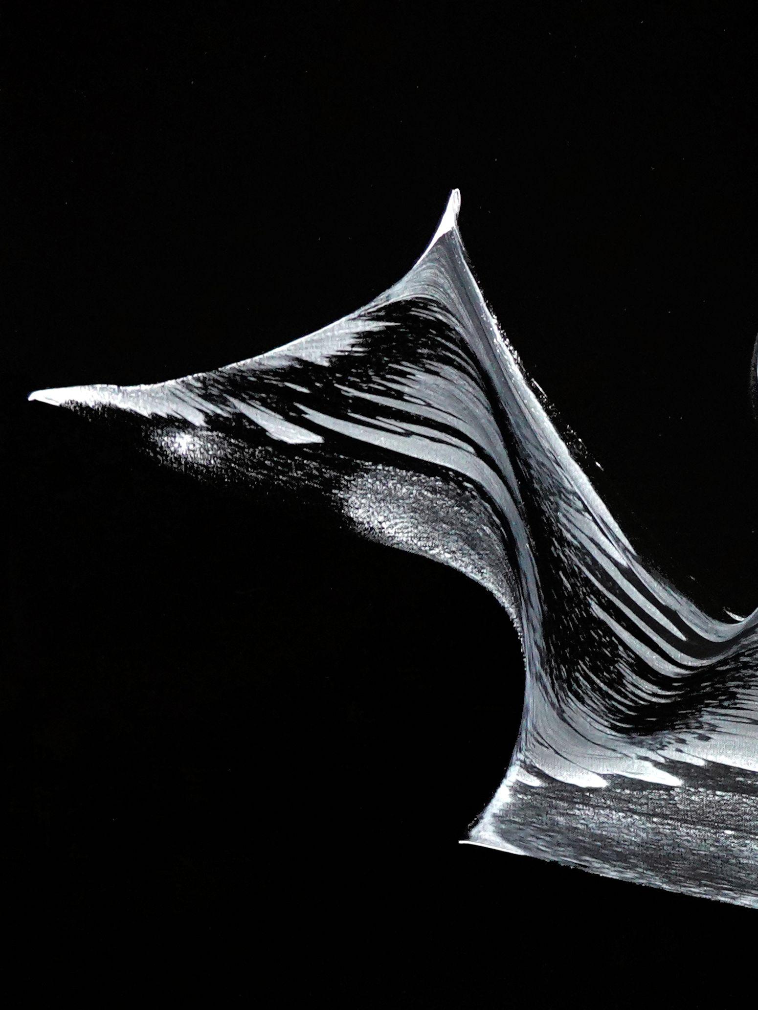 Turnaround, Pittura, Acrilico su tela - Painting di Newel Hunter