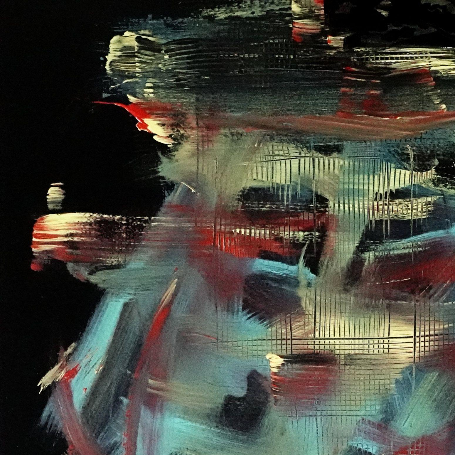 Undercover, Pittura, Acrilico su tela - Painting di Newel Hunter