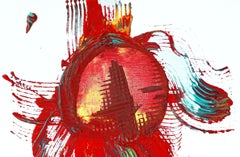 Visitazione, Pittura, Acrilico su tela