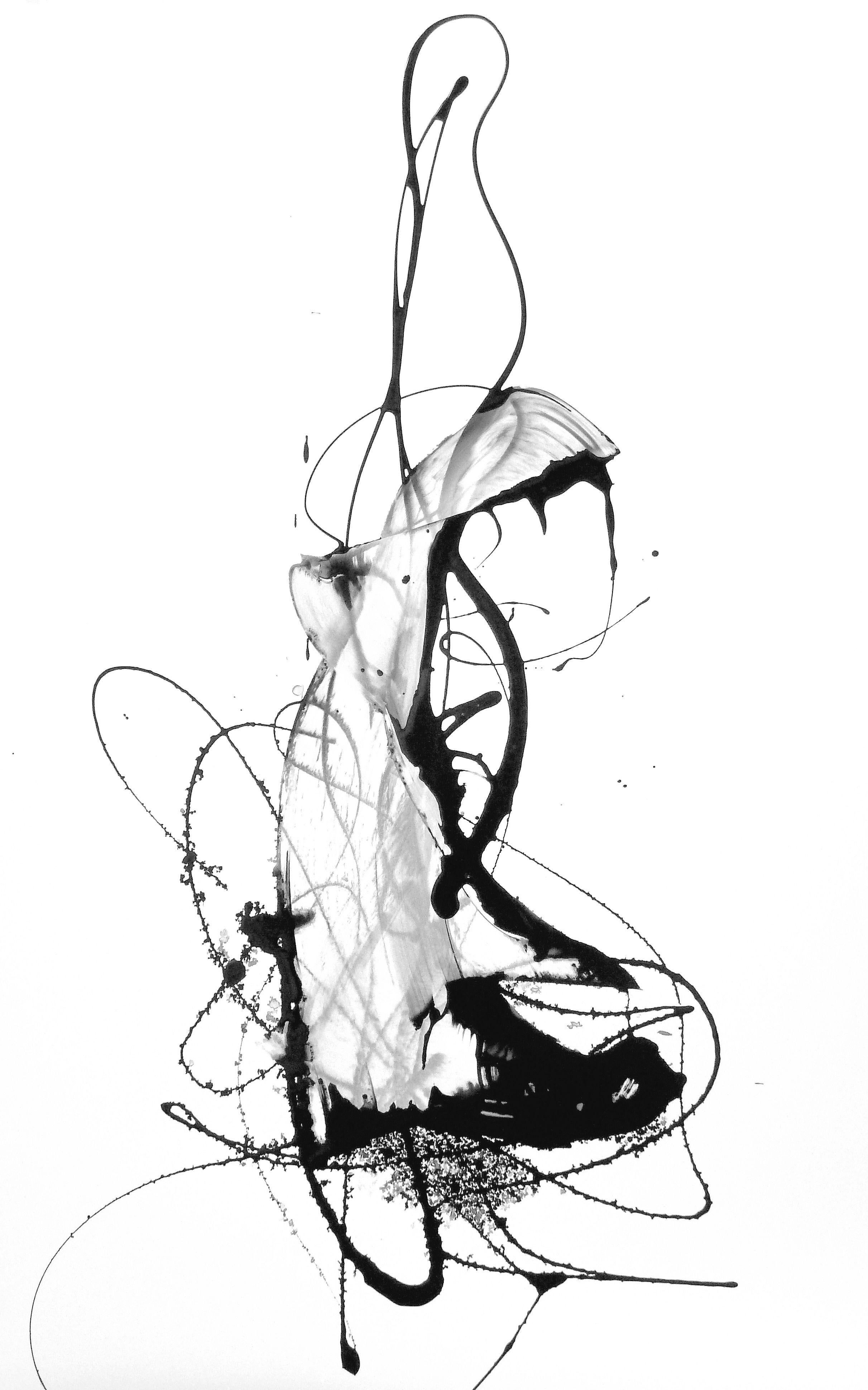 Abstract Painting di Newel Hunter - Quando lo Spirito mi muove, Pittura, Acrilico su altro