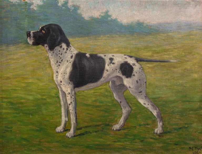 <i></noscript>Don, Pointer Dog</i>, 1902, offered by Heather James Fine Art