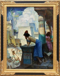 "The Boy, Moses" illustration for Children of the Bible in Good Housekeeping