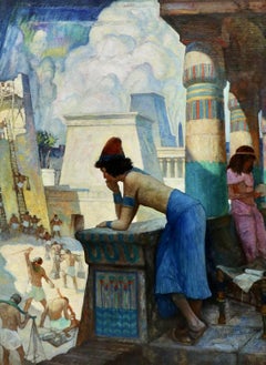 "The Boy, Moses" illustration for Children of the Bible in Good Housekeeping