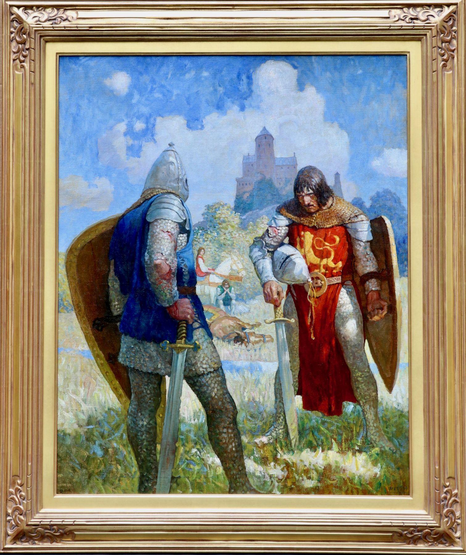 The Boy's King Arthur - Painting by Newell Convers Wyeth