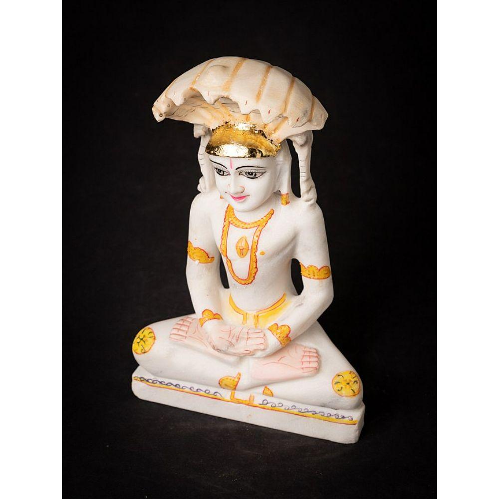 Newly Carved Marble Jain Figure from India 8