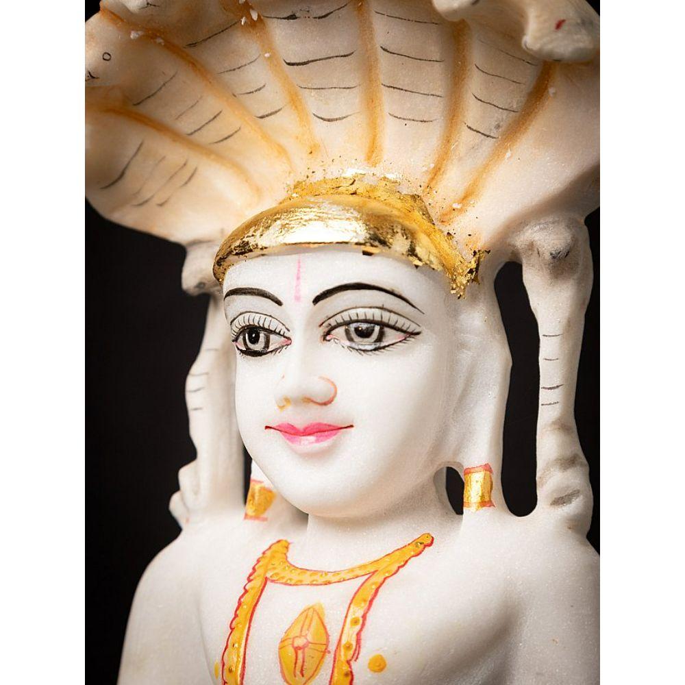 Newly Carved Marble Jain Figure from India 11