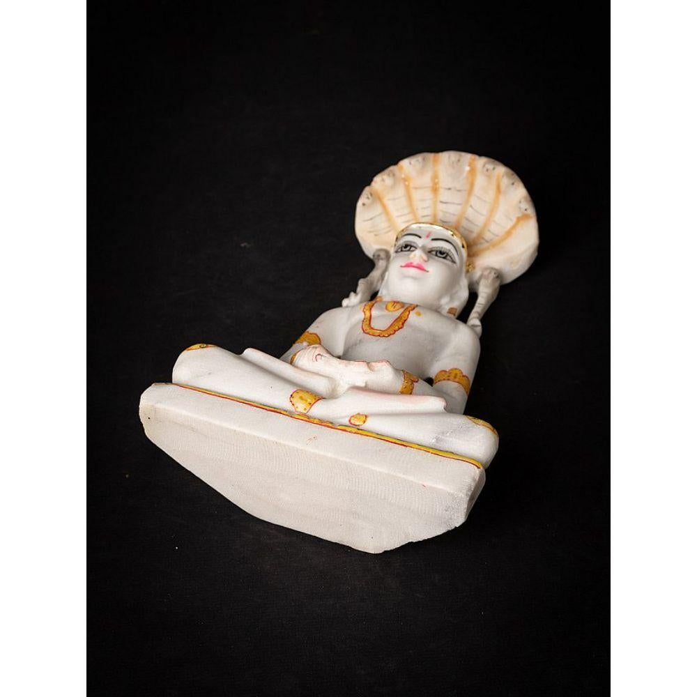 Newly Carved Marble Jain Figure from India 15