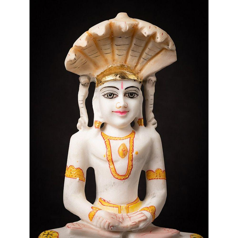 Newly Carved Marble Jain Figure from India 2