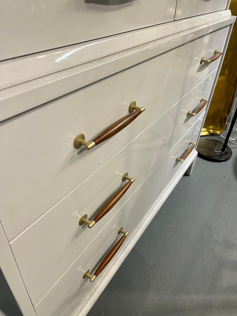 Newly Lacquered MidCentury Modern Iconic Dresser Chest of Drawers