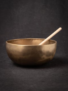Newly made bronze Nepali Singing Bowl from Nepal
