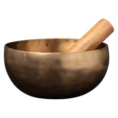 Newly made bronze Nepali Singing Bowl from Nepal