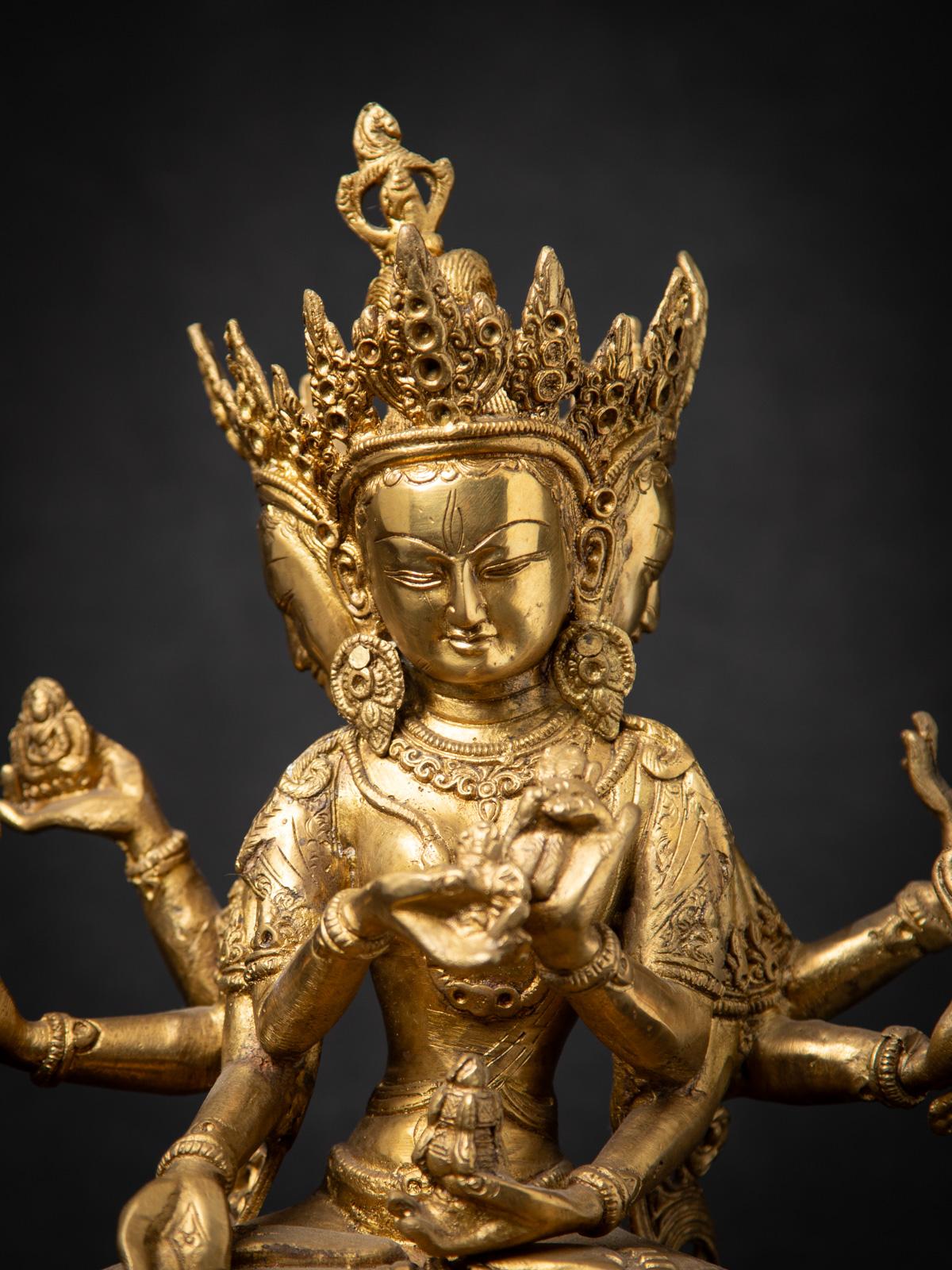 Newly made Bronze statue of Namgyälma - from India For Sale 5