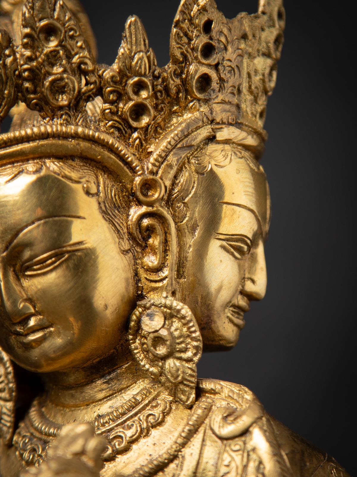 Newly made Bronze statue of Namgyälma - from India For Sale 12