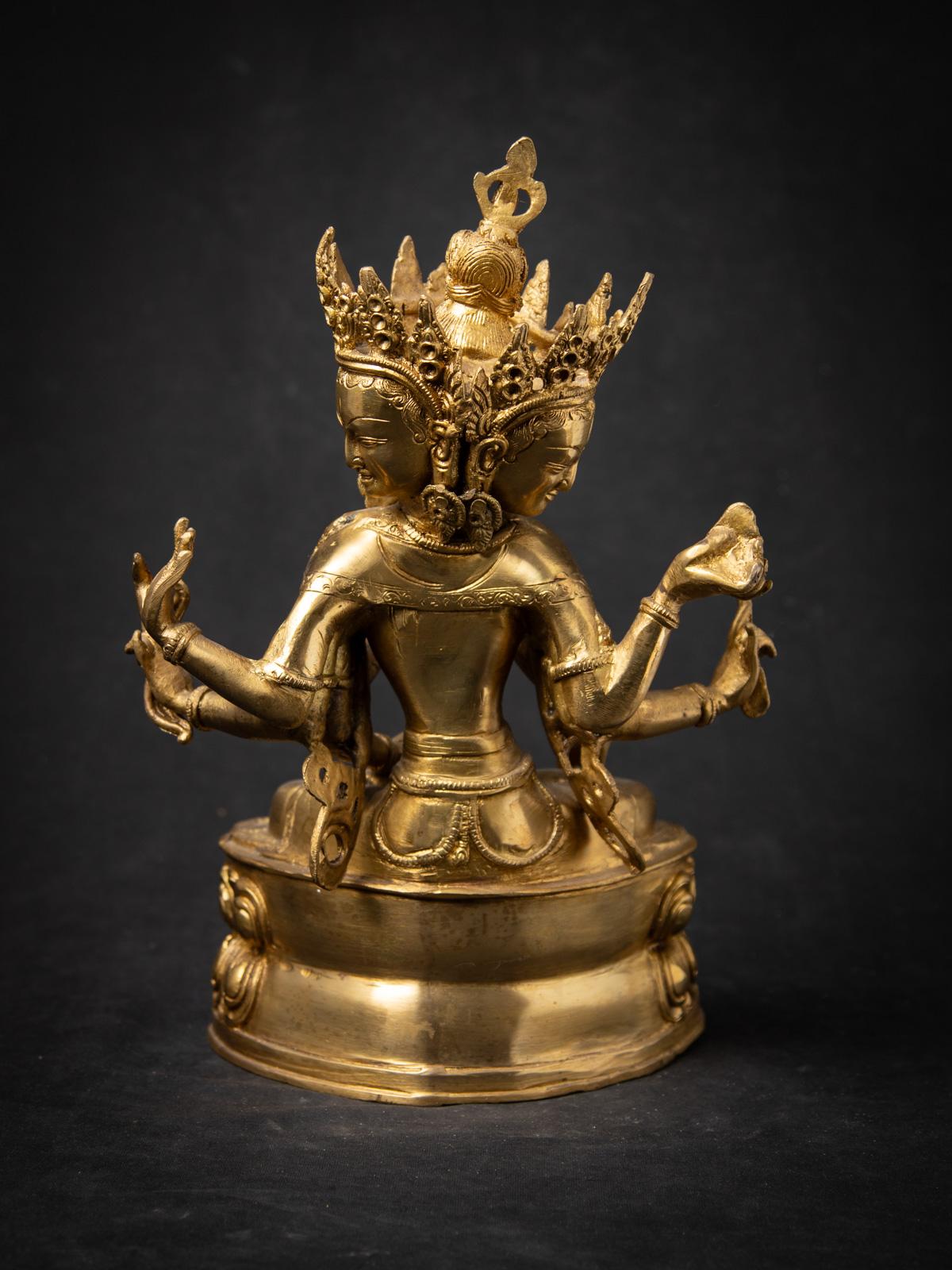 Contemporary Newly made Bronze statue of Namgyälma - from India For Sale