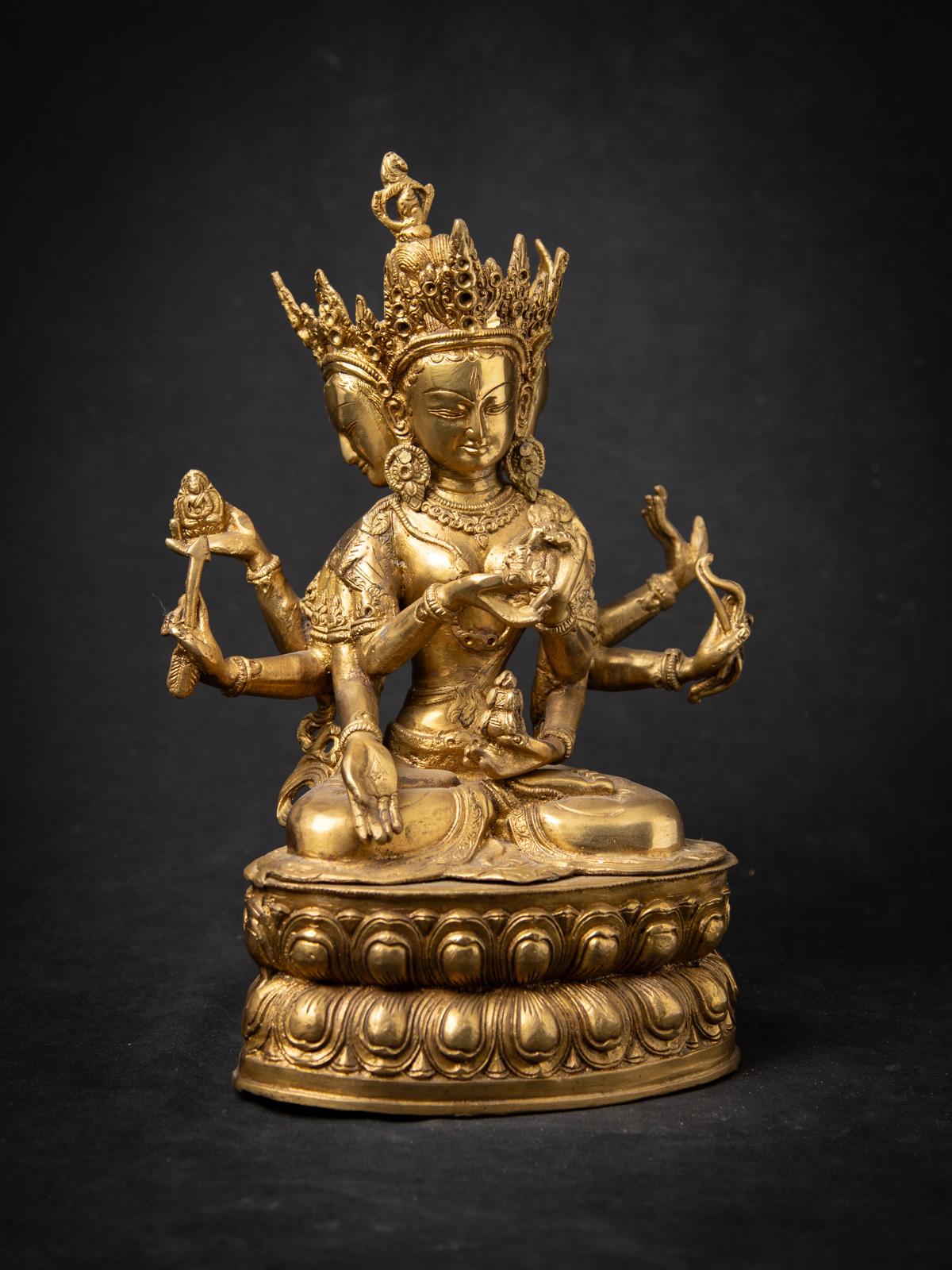 Newly made Bronze statue of Namgyälma - from India For Sale 2