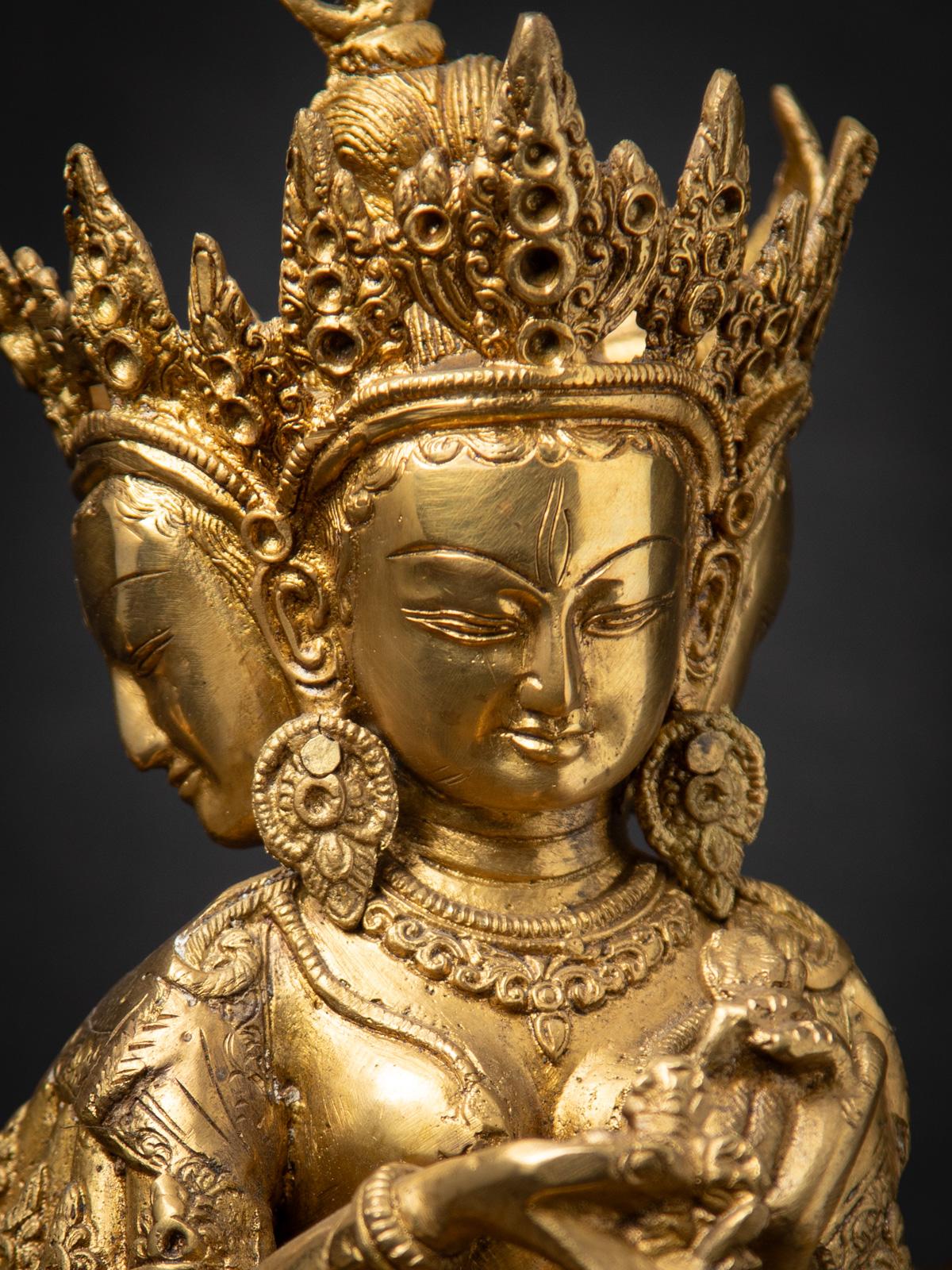 Newly made Bronze statue of Namgyälma - from India For Sale 4
