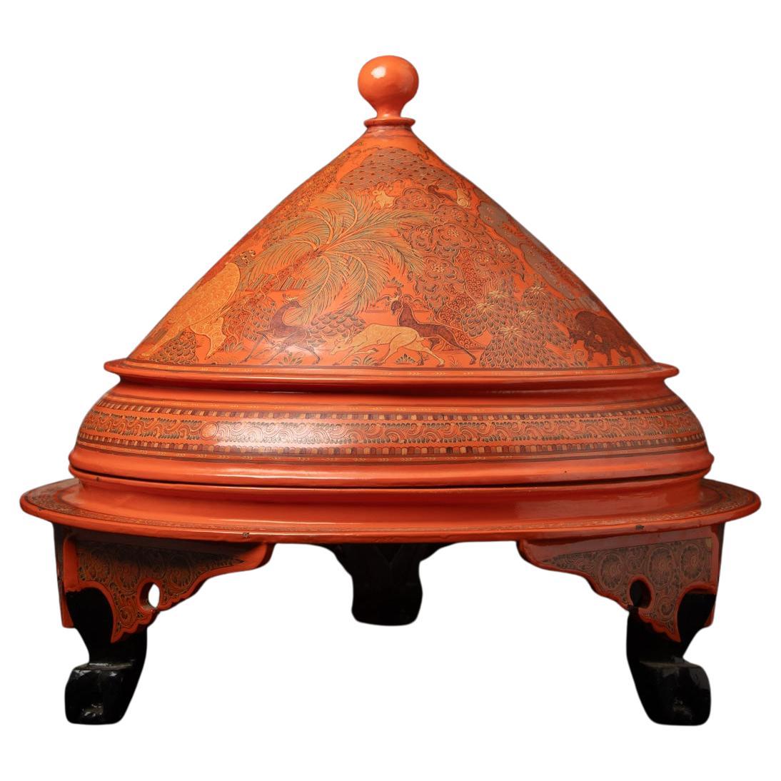 Newly made Burmese lacquerware from Burma - Original Buddhas For Sale