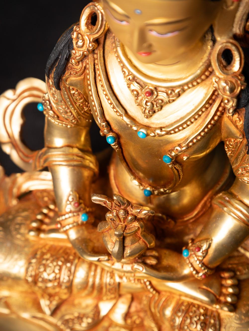 statue de Bouddha Aparmita du Népal, nouvellement fabriquée, à face en or, de qualité supérieure en vente 13