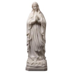 Newly Made Marble Maria Statue from Italy