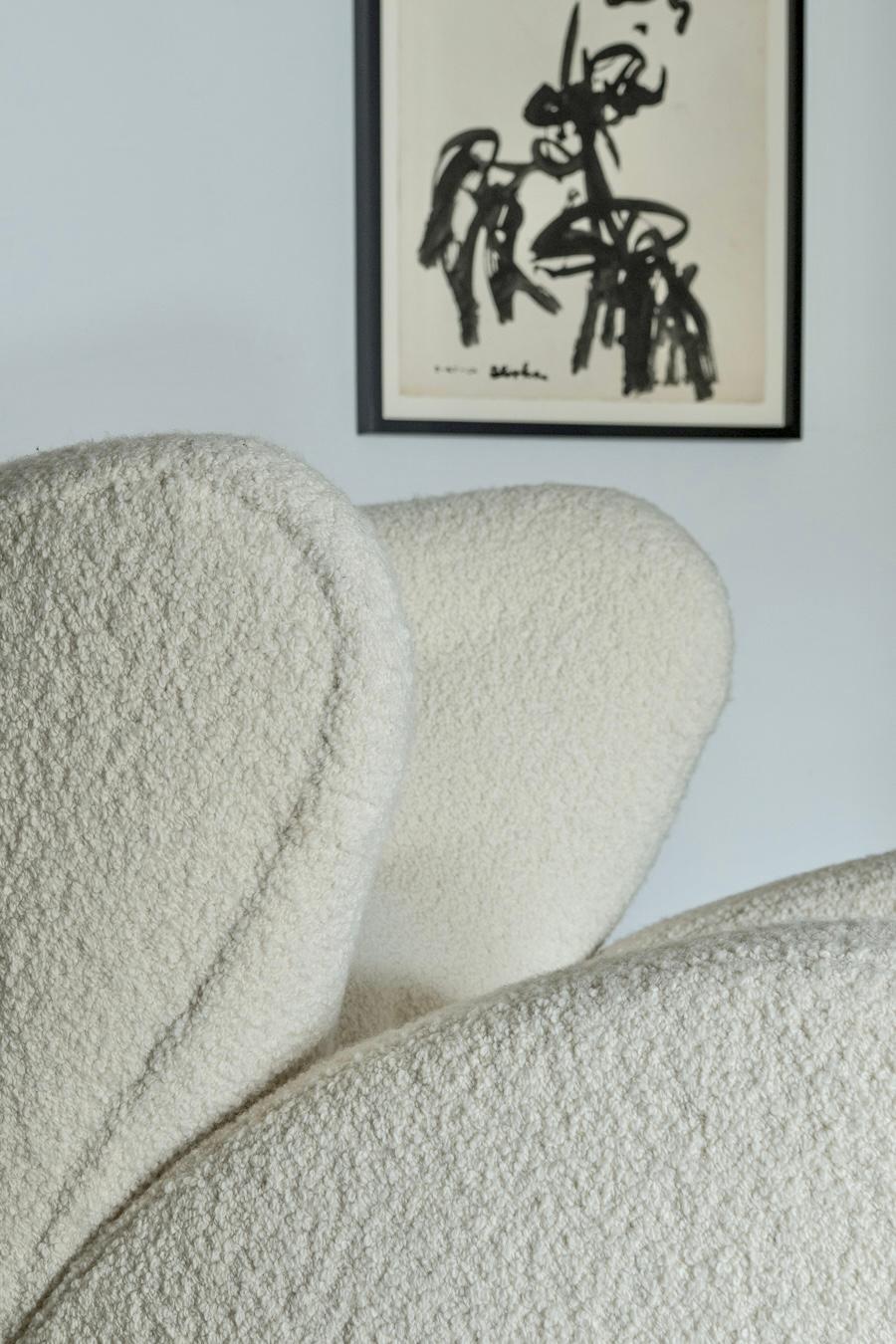 Nuevo Sillón Minotaure de Pierre Augustin Rose en tejido Pierre Frey Francés en venta